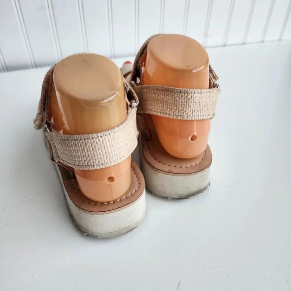 Universal Thread Women's Sandals Strappy Slide Beige Ankle SZ 7 - Picture 5 of 10
